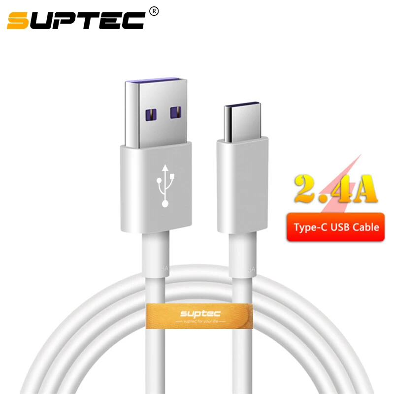 SUPTEC USB TypeC Cable 2.4A Fast Charging Type-C USB Cable For Samsung S9 S8 Note 9 8 Huawei Xiaomi Redmi Note 7 USB C Data Cord
SUPTEC USB TypeC Cable 2.4A Fast Charging Type-C USB Cable For Samsung S9 S8 Note 9 8 Huawei Xiaomi Redmi Note 7 USB C Data Cord