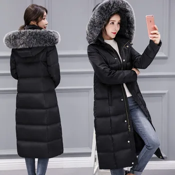 New Arrivals Winter Duck Down Jacket Women Long Coat Warm Parkas Thick Female Warm Clothes Fox fur Collar High Quality
New Arrivals Winter Duck Down Jacket Women Long Coat Warm Parkas Thick Female Warm Clothes Fox fur Collar High Quality