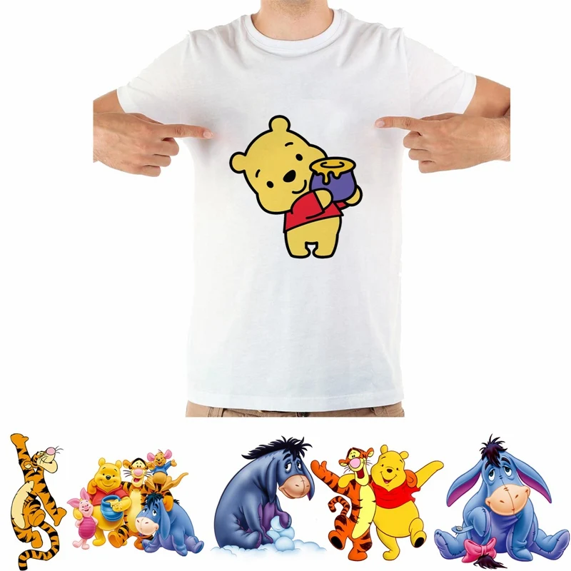 Cute and funny The bear Tigger Cartoon Printing Summer Plus Size Loose O-NECK Modal Short Sleeve Mens Tshirt Fashion Casual
Cute and funny The bear Tigger Cartoon Printing Summer Plus Size Loose O-NECK Modal Short Sleeve Mens Tshirt Fashion Casual