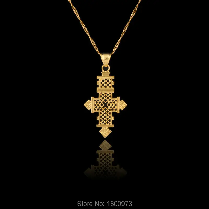 Ethiopia Cross Pendant For Men Women Gold Color Pendant Necklace African Fashion Jewelry For Unisex Free shipping
Ethiopia Cross Pendant For Men Women Gold Color Pendant Necklace African Fashion Jewelry For Unisex Free shipping