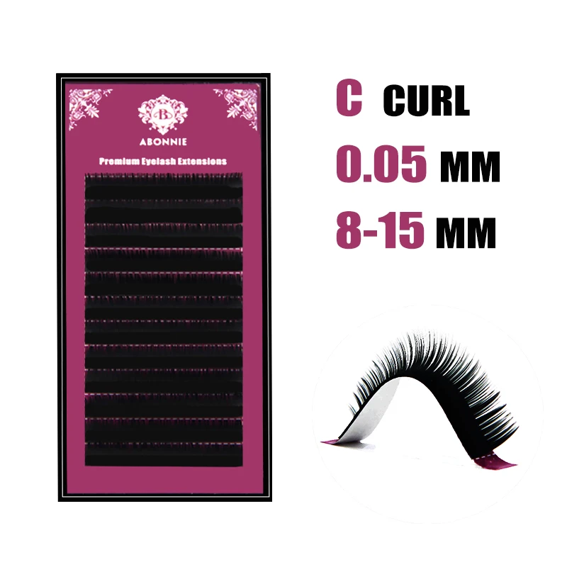 1 pc 0.05 J/B/C/D Curl Mink Eyelash Extension Thin and Soft Material 3d 6d Voluming lashes Tray Lash
1 pc 0.05 J/B/C/D Curl Mink Eyelash Extension Thin and Soft Material 3d 6d Voluming lashes Tray Lash