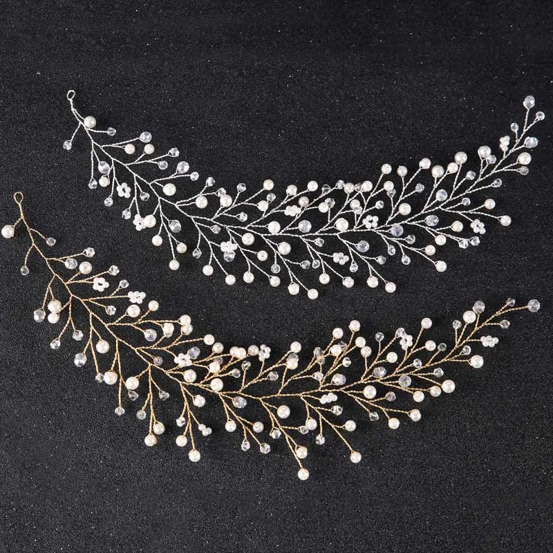 FORSEVEN Baroque Gold Pearl Crystal Beads Headband Tiaras Women Girl Headpiece Hair Jewelry Bridal Noiva Wedding Accessories JL
FORSEVEN Baroque Gold Pearl Crystal Beads Headband Tiaras Women Girl Headpiece Hair Jewelry Bridal Noiva Wedding Accessories JL