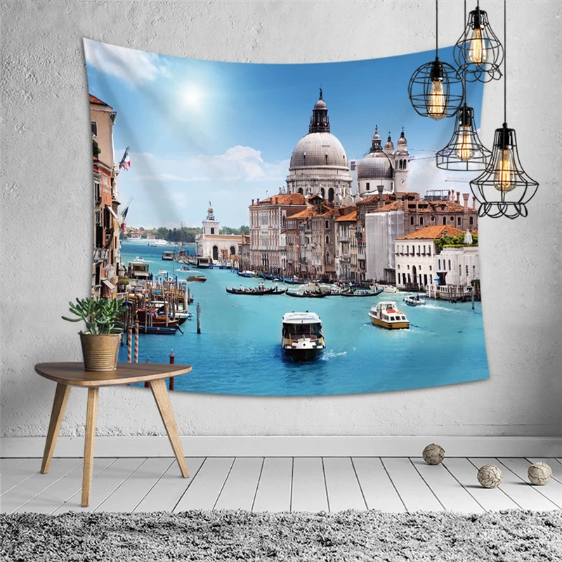 Scenery Tapestry Waterside City Prints Tapestry Wall Hanging Decoration Beach Throw Rug Thin Polyester Yoga Mat Travel Mattress
Scenery Tapestry Waterside City Prints Tapestry Wall Hanging Decoration Beach Throw Rug Thin Polyester Yoga Mat Travel Mattress