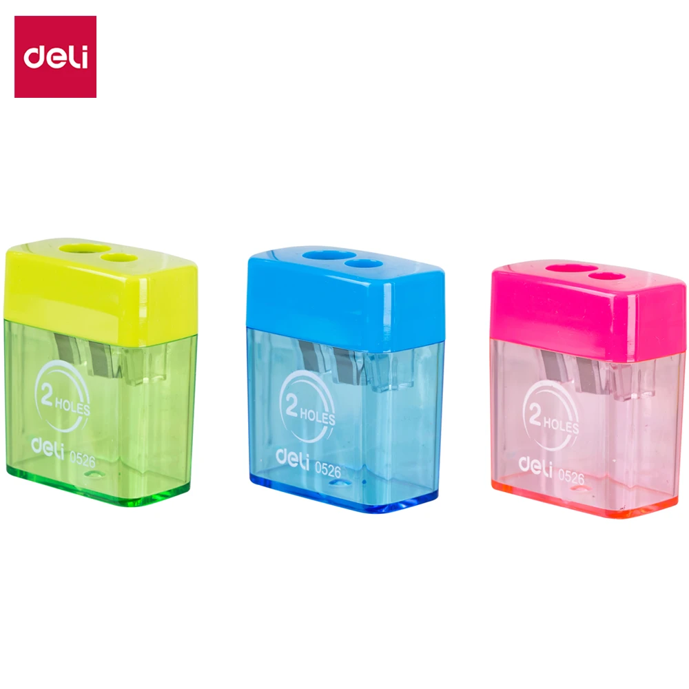 DELI E0526 pencil sharpener pencil cutter 2 Hole cute sharpener knife smooth sharpening school accessories stationery
DELI E0526 pencil sharpener pencil cutter 2 Hole cute sharpener knife smooth sharpening school accessories stationery