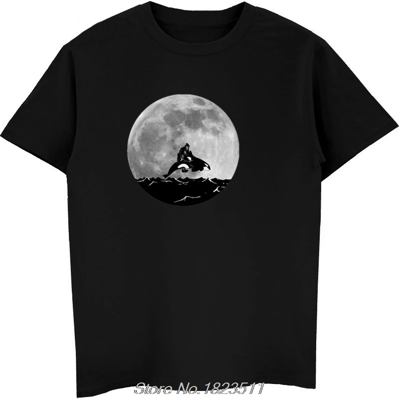 Fashion Summer Bigfoot Riding Killer Whale T-shirt Sasquatch Believe Orca Fantasy Shirt Men Tee Shirt Harajuku Streetwear
Fashion Summer Bigfoot Riding Killer Whale T-shirt Sasquatch Believe Orca Fantasy Shirt Men Tee Shirt Harajuku Streetwear