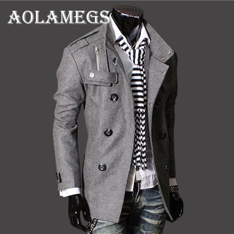Aolamegs Men Jacket Solid Plus size Jackets Windbreaker Outwear Youth Loose Style Windproof Double Breasted Coat Streetwear
Aolamegs Men Jacket Solid Plus size Jackets Windbreaker Outwear Youth Loose Style Windproof Double Breasted Coat Streetwear