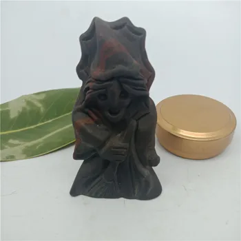1pc 72mm natural stone hand carved witch Black gold stone carving lovely witch reiki healing crystal free shipping
1pc 72mm natural stone hand carved witch Black gold stone carving lovely witch reiki healing crystal free shipping