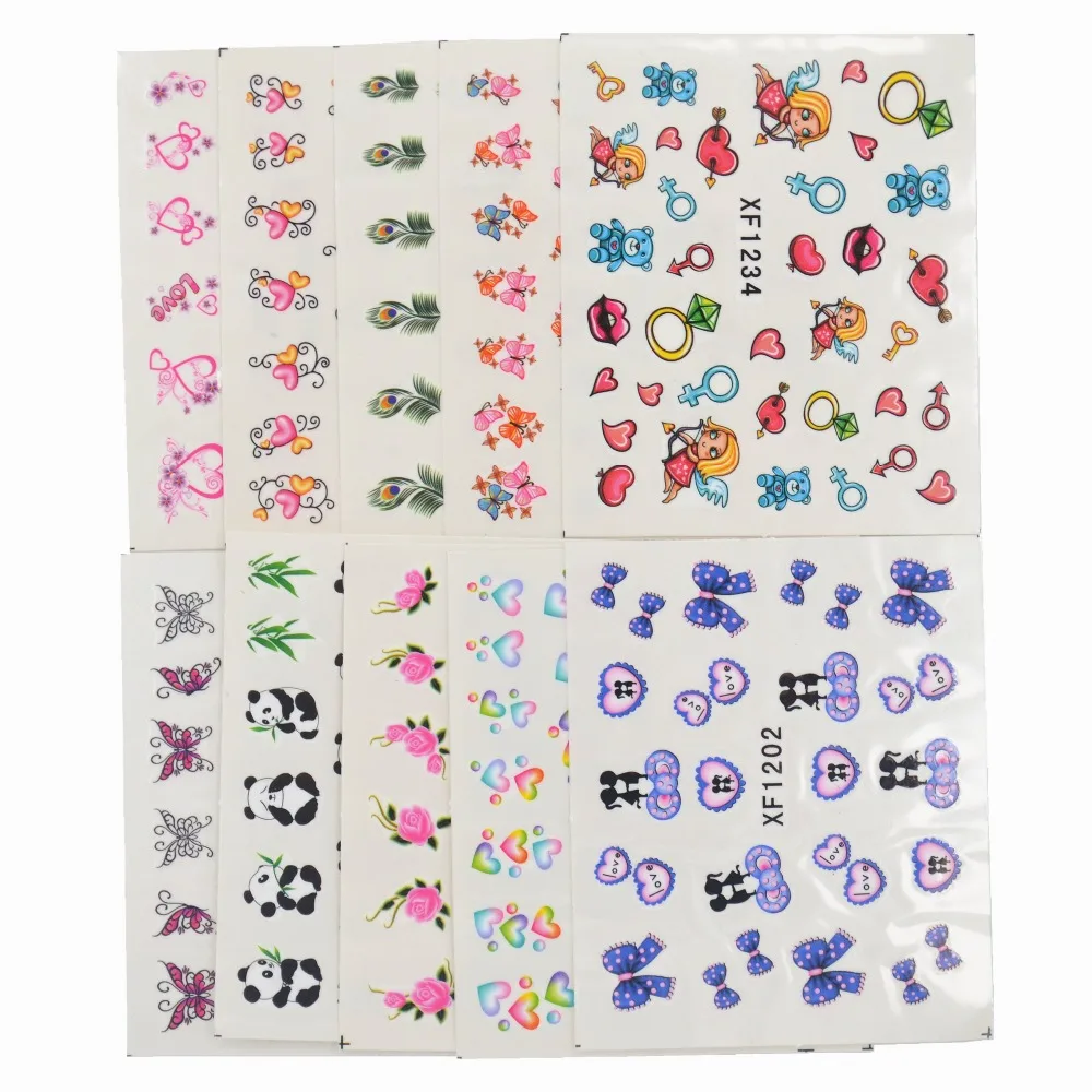 YWK 60 Sheets Mixed Flower Cartoon Styles DIY Decals Nail Art Water Transfer Printing Stickers For Nails Manicure Salon
YWK 60 Sheets Mixed Flower Cartoon Styles DIY Decals Nail Art Water Transfer Printing Stickers For Nails Manicure Salon