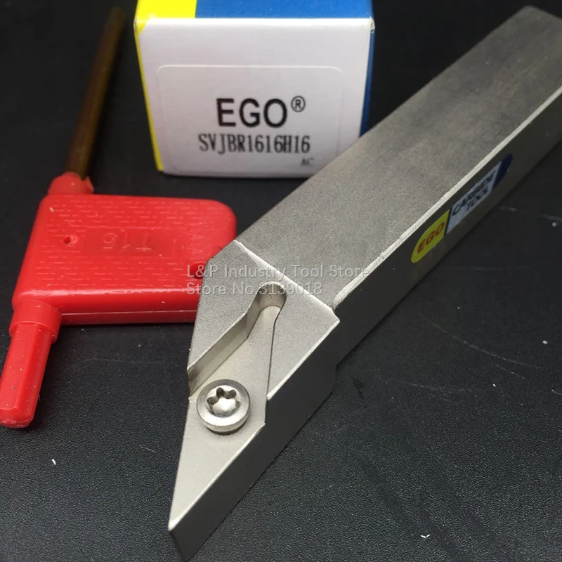 New Original EGO High Quality 93 Angle SVJBL/SVJBR1616H16 SVJBR2020K16 SVJBR2525M16 SVJBR3232P16 External Turning Toolholder
New Original EGO High Quality 93 Angle SVJBL/SVJBR1616H16 SVJBR2020K16 SVJBR2525M16 SVJBR3232P16 External Turning Toolholder