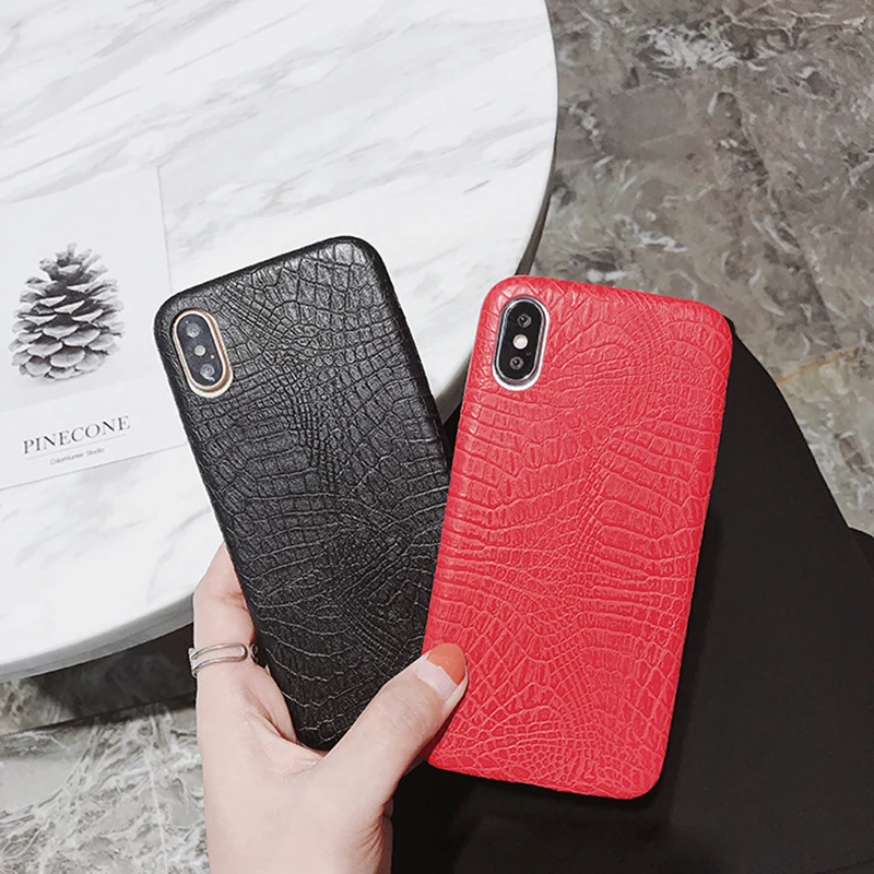 Boucho Fashion Crocodile Skin Phone Case For iphone X Luxury Soft PU Leather Back Cover For iphoneX Cases Capa NEW
Boucho Fashion Crocodile Skin Phone Case For iphone X Luxury Soft PU Leather Back Cover For iphoneX Cases Capa NEW