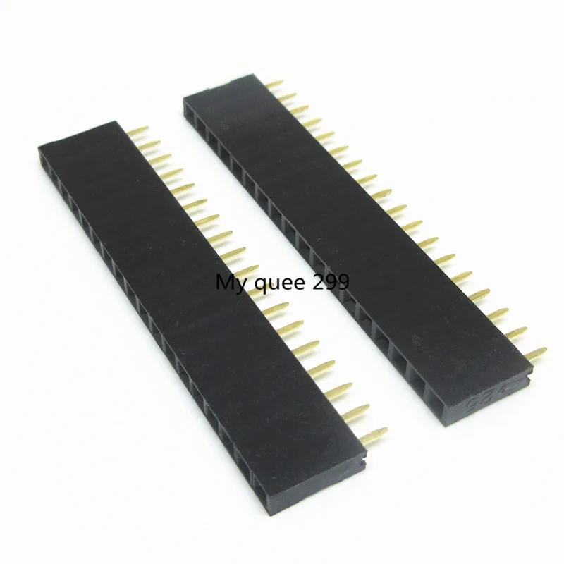 20 pcs 18P 2.54mm Female Header Single Row Straight Pin Socket 1*18 Strip Pitch Connector
20 pcs 18P 2.54mm Female Header Single Row Straight Pin Socket 1*18 Strip Pitch Connector