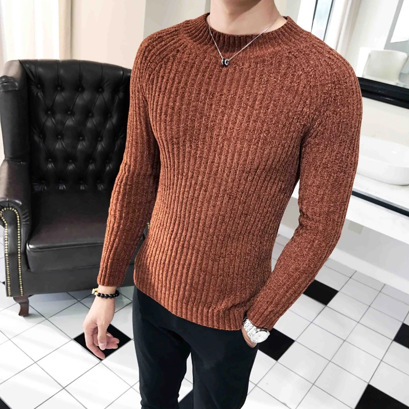 Sweater spring and autumn men's slim half-neck solid color sweater British style men's casual pullover men's bottoming sweater
Sweater spring and autumn men's slim half-neck solid color sweater British style men's casual pullover men's bottoming sweater