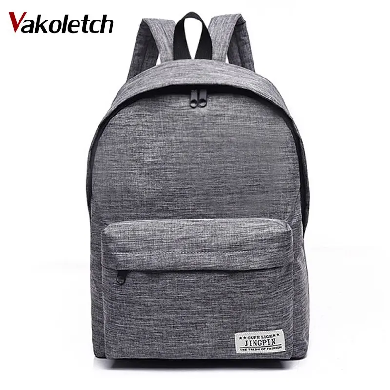 Brand Canvas Men Women Backpack College High Middle School Bags For Teenager Boy Girls Laptop Travel Backpacks Mochila KL235
Brand Canvas Men Women Backpack College High Middle School Bags For Teenager Boy Girls Laptop Travel Backpacks Mochila KL235