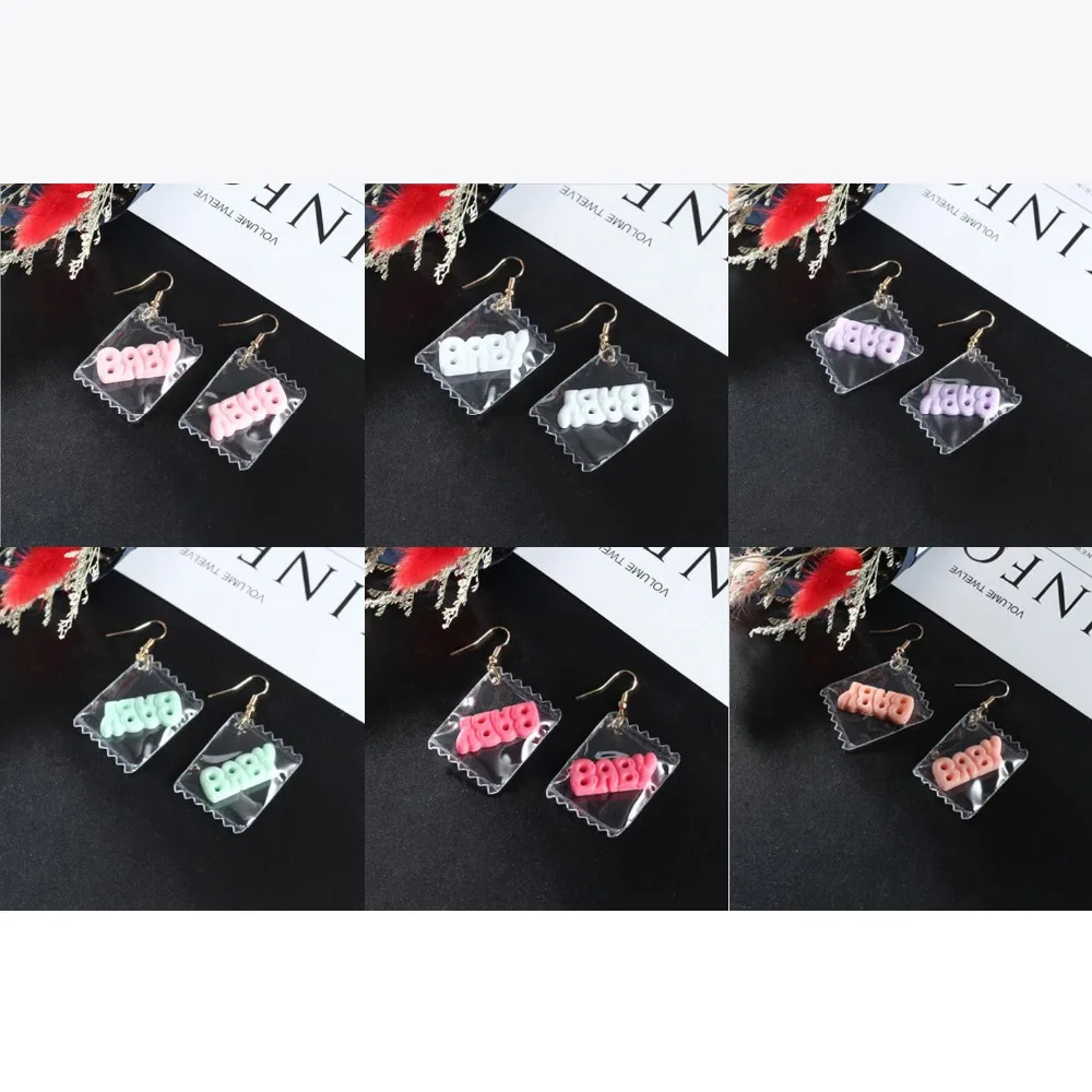 1 Pair Plastic Earrings Colorful Letters Earring Lettering Baby Stud Earrings Fashion Women Jewelry Drop Earrings Acrylic
1 Pair Plastic Earrings Colorful Letters Earring Lettering Baby Stud Earrings Fashion Women Jewelry Drop Earrings Acrylic