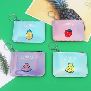 1PCS Women Coin Purse Laser Fruit Cute Small Coin Holder Wallet Studnet Coin Money Earphone Key ID Bus Card Pocket Pouch Bags
1PCS Women Coin Purse Laser Fruit Cute Small Coin Holder Wallet Studnet Coin Money Earphone Key ID Bus Card Pocket Pouch Bags