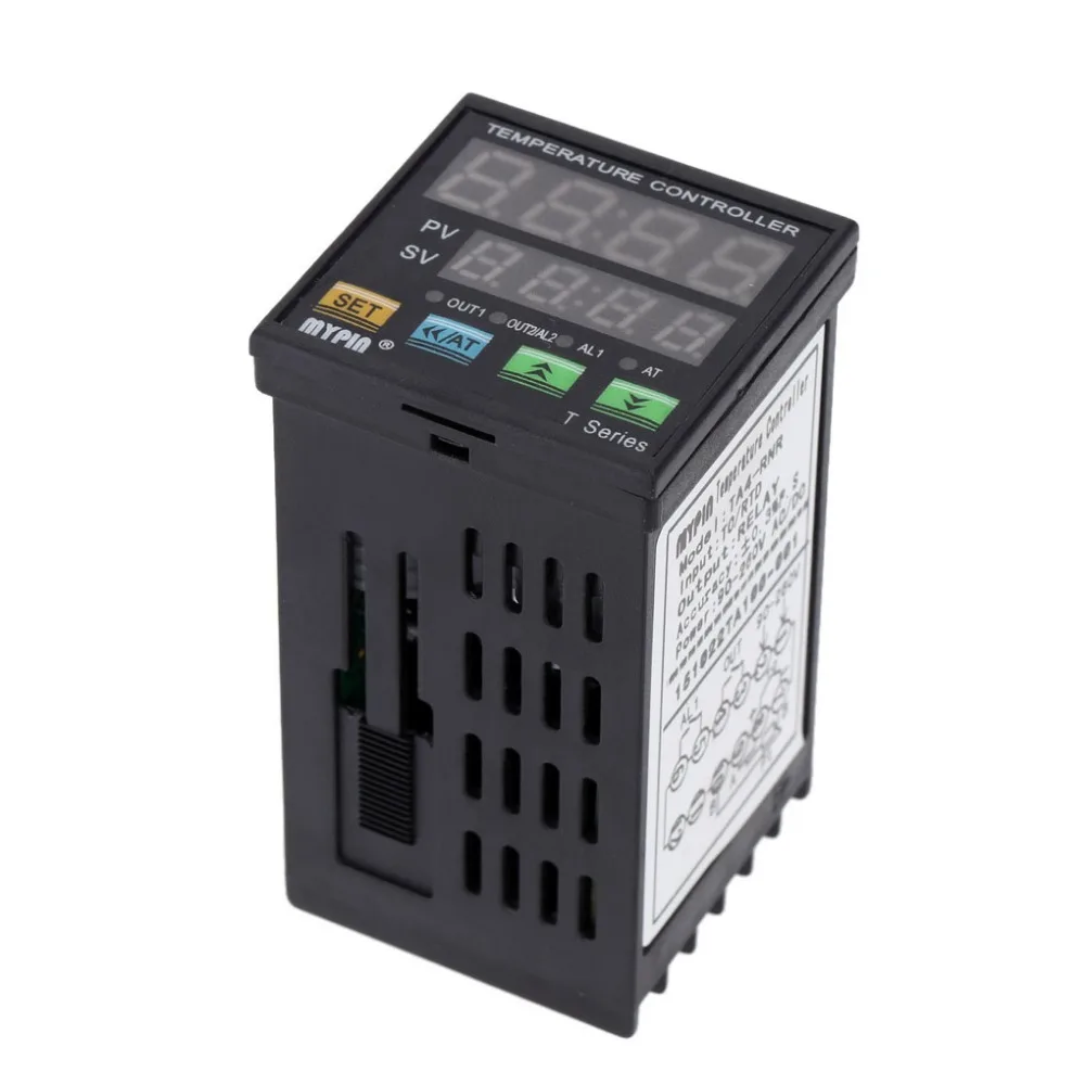 Temperature Controller Thermometer Heat Cooling ControlTA4-RNR Digital LED PID RNR 1 Alarm Relay Output TC/RTD Thermostat
Temperature Controller Thermometer Heat Cooling ControlTA4-RNR Digital LED PID RNR 1 Alarm Relay Output TC/RTD Thermostat