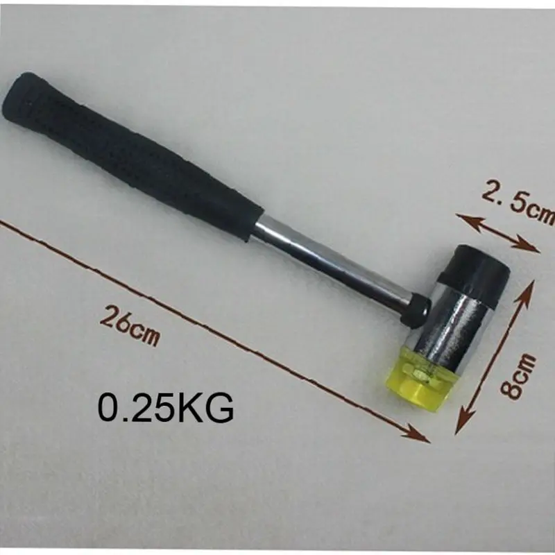 Free Shipping Leather craft tools DIY Small Rubber Head Hammer power reduced multi-purpose for jewelry DIY sledge work
Free Shipping Leather craft tools DIY Small Rubber Head Hammer power reduced multi-purpose for jewelry DIY sledge work