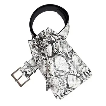 FashionWomen Waist Pack Serpentine Fanny Pack Leather Fashion Snake Skin Waist Belt Waterproof Female Casual Belt Bag $D
FashionWomen Waist Pack Serpentine Fanny Pack Leather Fashion Snake Skin Waist Belt Waterproof Female Casual Belt Bag $D