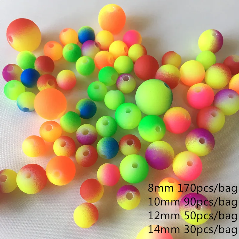 Meideheng Kids DIY Fluorescent Beads Rainbow colour mixture Monochrome Children's necklace jewelry accessories making 8-14mm
Meideheng Kids DIY Fluorescent Beads Rainbow colour mixture Monochrome Children's necklace jewelry accessories making 8-14mm
