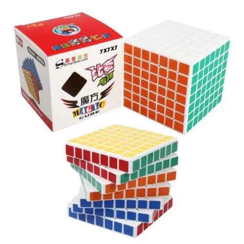 shengshou Ultra-smooth Professional Speed 7X7X7 Magic Cube Puzzle Twist Toy Game
shengshou Ultra-smooth Professional Speed 7X7X7 Magic Cube Puzzle Twist Toy Game