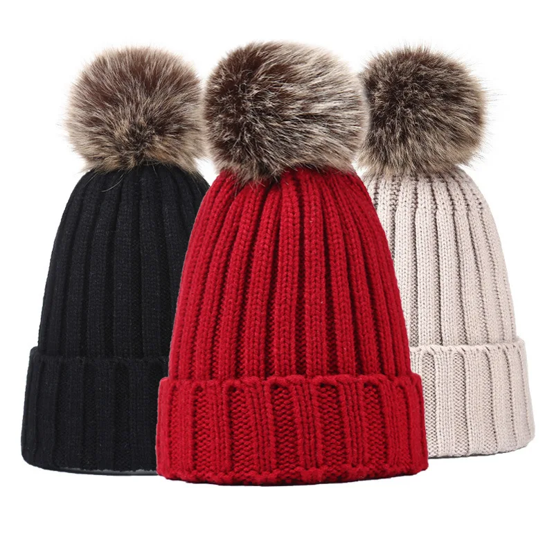 2019 new Winter warm Knitted Hat for women and Children Girl Boy Wool Skullies Beanies Pompom Balaclava Hats
2019 new Winter warm Knitted Hat for women and Children Girl Boy Wool Skullies Beanies Pompom Balaclava Hats