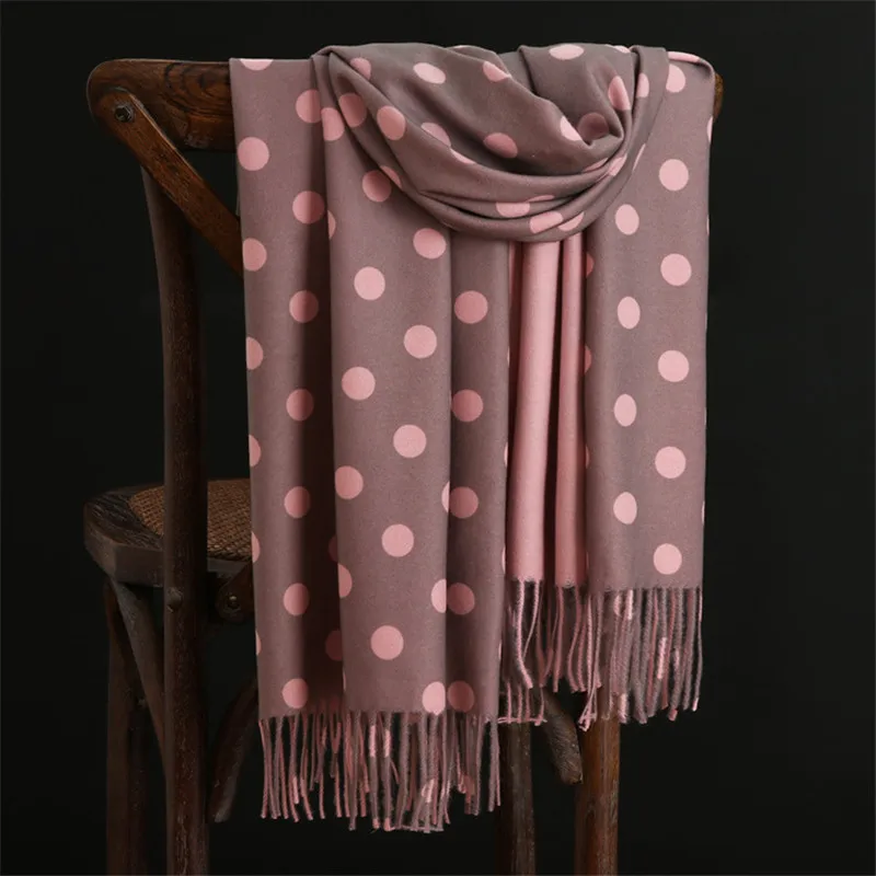 ZDFURS*Luxury Brand New Winter Warm Cashmere Scarves Dot Pattern High Quality Long Tassels Women Thicken Wraps and Shawls
ZDFURS*Luxury Brand New Winter Warm Cashmere Scarves Dot Pattern High Quality Long Tassels Women Thicken Wraps and Shawls