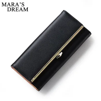 Mara's Dream New Envelope Clutch Wallet For Women PU Leather Trifold Hasp Fashion Design Wallet For Phone Money Bags Coin Purse
Mara's Dream New Envelope Clutch Wallet For Women PU Leather Trifold Hasp Fashion Design Wallet For Phone Money Bags Coin Purse