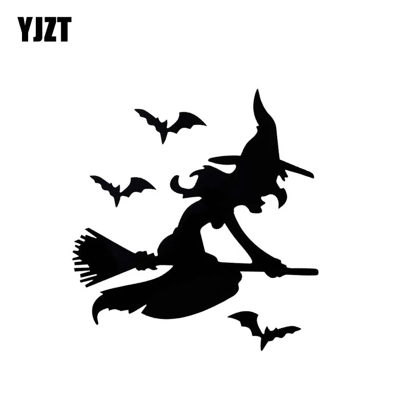 YJZT 11.5*12.3CM Flying Evil Witch Girl Car Sticker Popular Fashion Style New Design Black/Silver Vinyl Car Decal C20-0934
YJZT 11.5*12.3CM Flying Evil Witch Girl Car Sticker Popular Fashion Style New Design Black/Silver Vinyl Car Decal C20-0934
