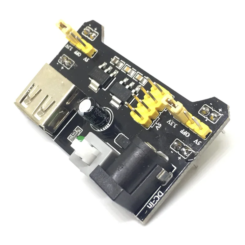 Bread plate special power supply module MB - 102 power dual 5 V / 3.3 V dc voltage output module
Bread plate special power supply module MB - 102 power dual 5 V / 3.3 V dc voltage output module