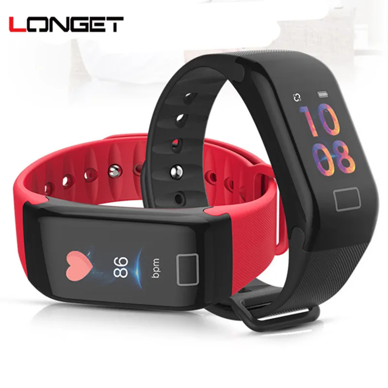 Longet F1 plus Smart Bracelet Color Screen Sport Blood Pressure Heart Rate Monitor Fitness Tracker Watch Calories sleep tracker
Longet F1 plus Smart Bracelet Color Screen Sport Blood Pressure Heart Rate Monitor Fitness Tracker Watch Calories sleep tracker