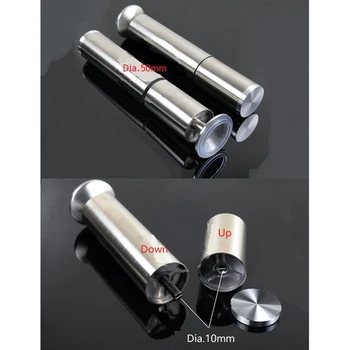 2Pcs Double Two Tier Glass Top Coffee Tea Bar Table Stainless Steel Adjustable Feet Leg Leveling 
2Pcs Double Two Tier Glass Top Coffee Tea Bar Table Stainless Steel Adjustable Feet Leg Leveling