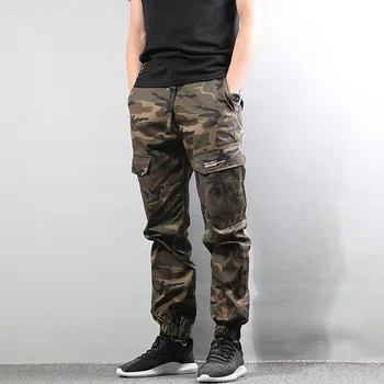 Fashion Camouflage Army Pants Loose Fit Black Color Casual Big Pocket Cargo Pants Men Jogger Jeans Punk Streetwear Hip Hop Pants
Fashion Camouflage Army Pants Loose Fit Black Color Casual Big Pocket Cargo Pants Men Jogger Jeans Punk Streetwear Hip Hop Pants
