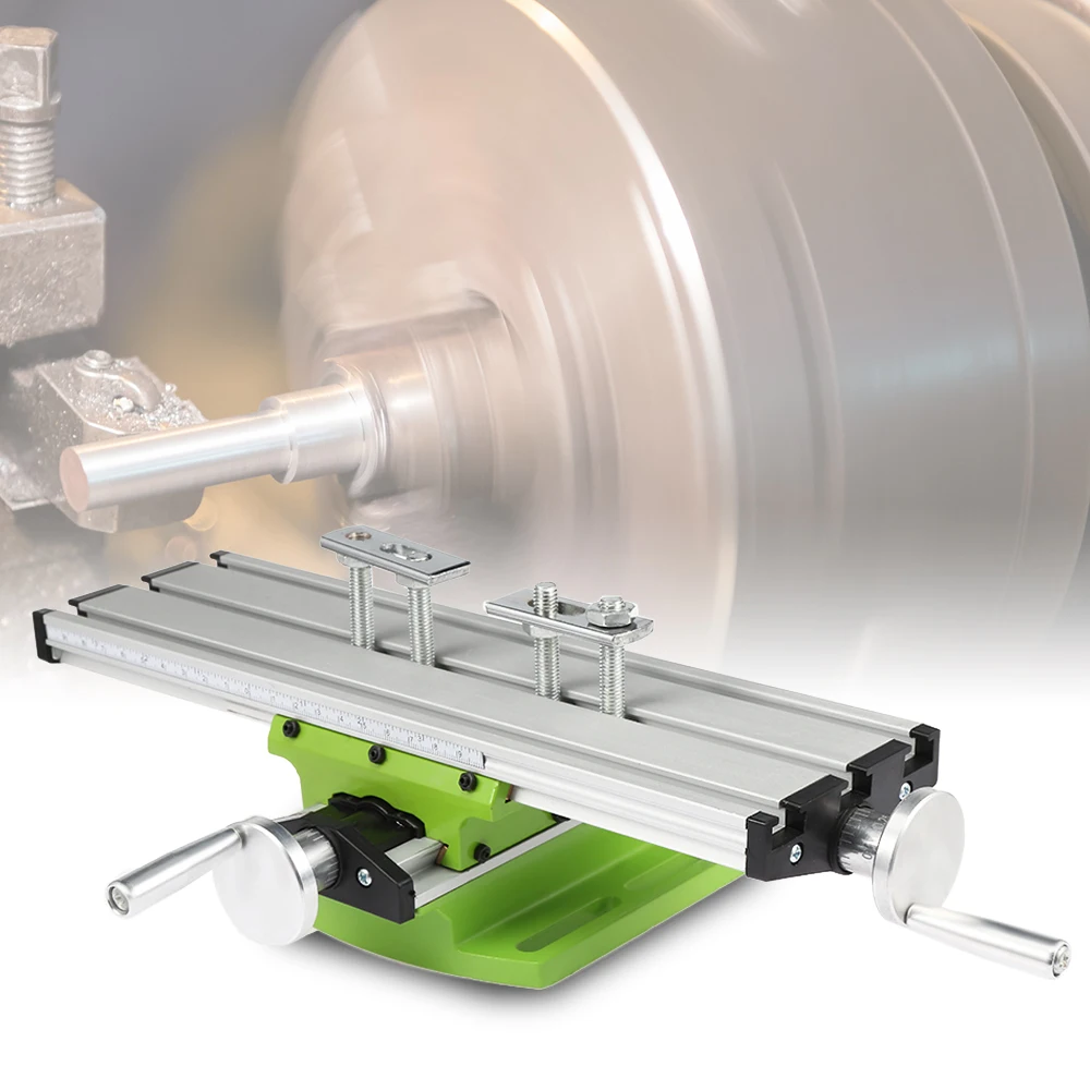 Mini Compound Bench Multifunctional Milling Drilling Slide Table Dual Rails Precise Scale Ring Tool Parts Aluminium Alloy Tools
Mini Compound Bench Multifunctional Milling Drilling Slide Table Dual Rails Precise Scale Ring Tool Parts Aluminium Alloy Tools
