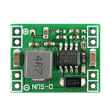 OPEN-SMART Mini DC 7~28V to DC 5V Step-Down Converter Power Supply Module - Green + Black
OPEN-SMART Mini DC 7~28V to DC 5V Step-Down Converter Power Supply Module - Green + Black