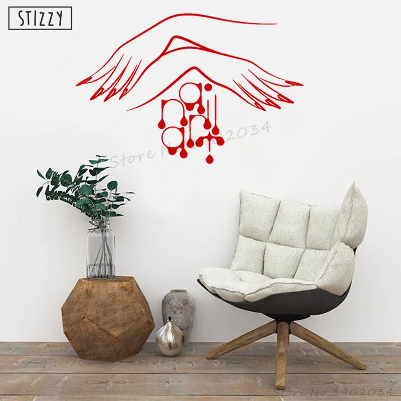 STIZZY Wall Decal Manicure Nail Salon Studio Wall Sticker Girl Beauty Hand Spa Art Mural Removable Vinyl Fashion DIY Decor A634
STIZZY Wall Decal Manicure Nail Salon Studio Wall Sticker Girl Beauty Hand Spa Art Mural Removable Vinyl Fashion DIY Decor A634