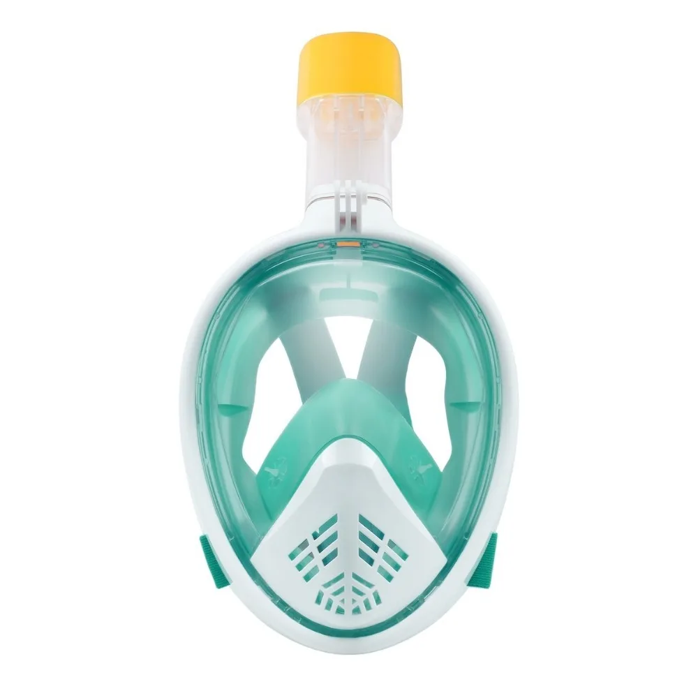 Snorkeling Mask Underwater Scuba Anti Fog Full Face Mask Set with Anti-skid Ring Snorkel Sadoun.com