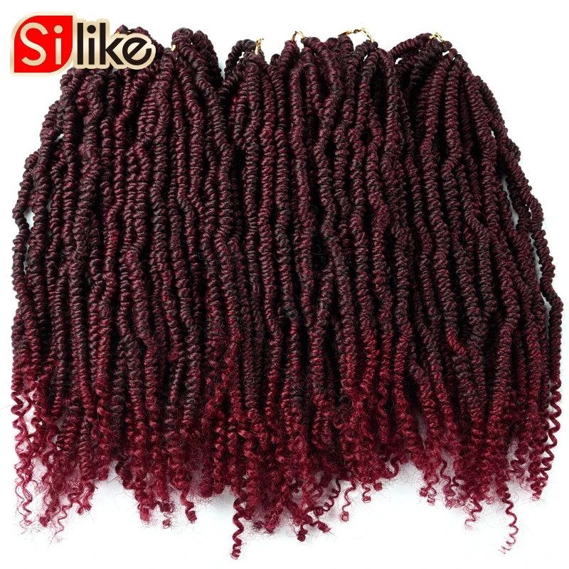 24 Roots/Pack Pre-lopped Crochet Spring Twist Hair 18 inch Passion Twists Braiding Hair Synthetic Hair For Braids
24 Roots/Pack Pre-lopped Crochet Spring Twist Hair 18 inch Passion Twists Braiding Hair Synthetic Hair For Braids