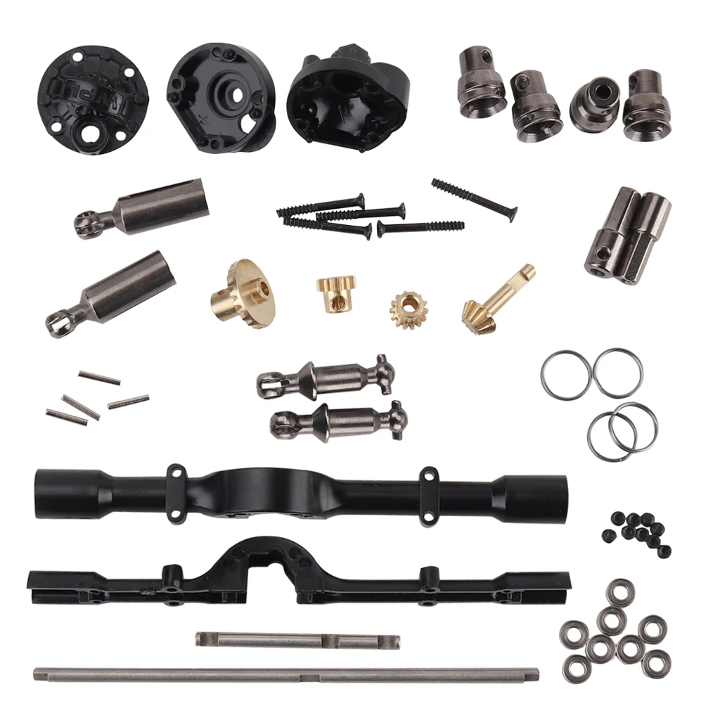 Metal Centre Axle Spare Parts for WPL B14 B16 MN90 6WD RC Military Trucks