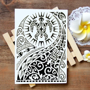 Waterproof Temporary Tattoo Sticker totem tattoo Water Transfer Flash Tattoo fake tattoo for women men kids #523 
Waterproof Temporary Tattoo Sticker totem tattoo Water Transfer Flash Tattoo fake tattoo for women men kids #523