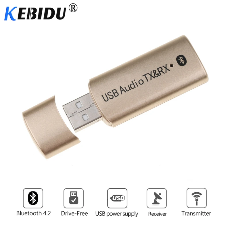 kebidu 2IN1 Wireless USB Bluetooth Receiver Transmitter Bluetooth Audio Adapeter for TV Speaker Computer Sound System Receptor
kebidu 2IN1 Wireless USB Bluetooth Receiver Transmitter Bluetooth Audio Adapeter for TV Speaker Computer Sound System Receptor