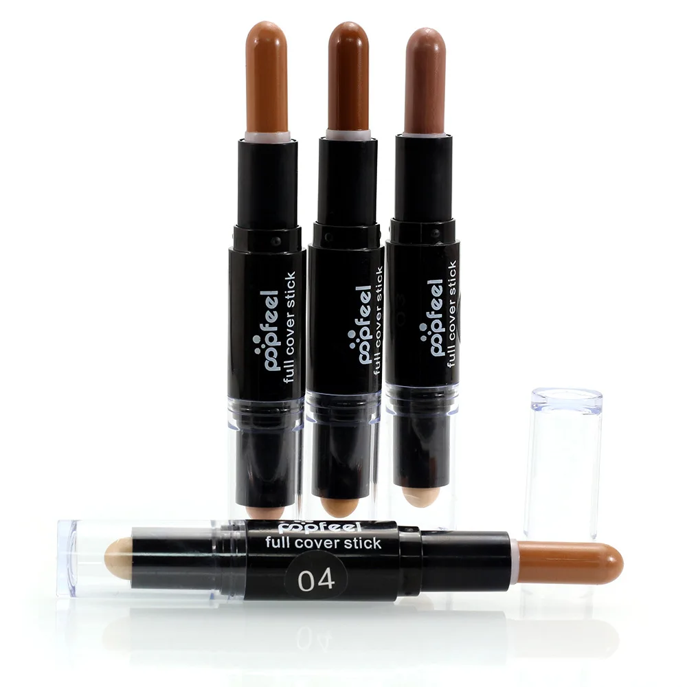 Double Head Concealer Face Makeup Concealer Pen Multi effect 3D Bronzer Highlighter Stick Texture Contour Pencil Foundation
Double Head Concealer Face Makeup Concealer Pen Multi effect 3D Bronzer Highlighter Stick Texture Contour Pencil Foundation