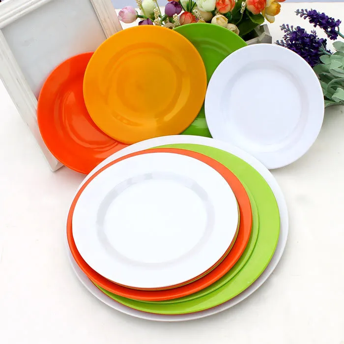 Melamine porcelain plate plastic round dish disc melamine tableware plate dish western dish caidie multicolour
Melamine porcelain plate plastic round dish disc melamine tableware plate dish western dish caidie multicolour