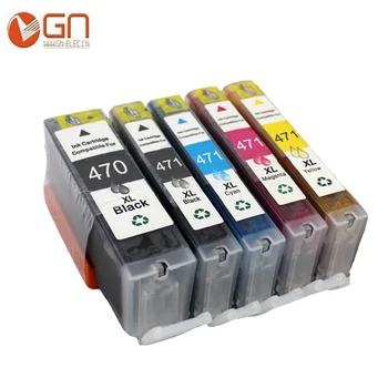 GN 5pcs/set for Canon PGI 470XL CLI 471XL compatible ink cartridge for Canon PIXMA MG5740 MG6840 Printer
GN 5pcs/set for Canon PGI 470XL CLI 471XL compatible ink cartridge for Canon PIXMA MG5740 MG6840 Printer