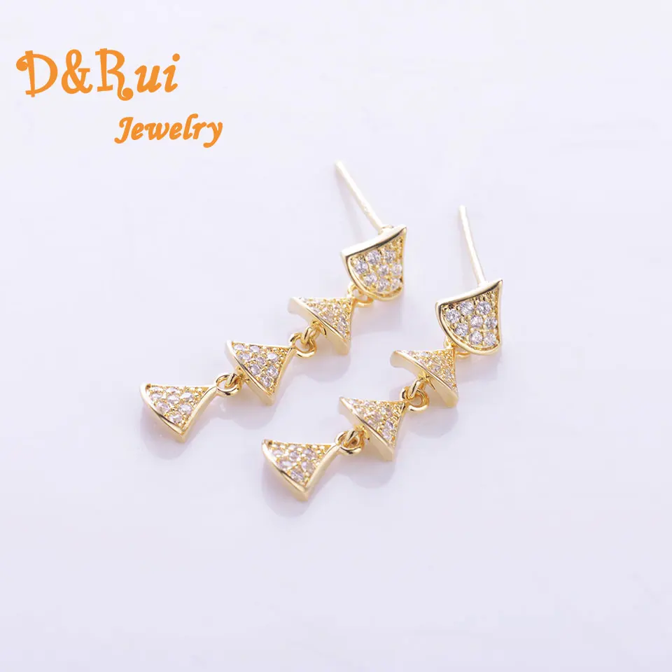 Korean Drop Earrings Fashion Gold Color Fan Shape Long Statement Earring Geometric Triangle Zircon Crystal Earing Women Jewelry
Korean Drop Earrings Fashion Gold Color Fan Shape Long Statement Earring Geometric Triangle Zircon Crystal Earing Women Jewelry