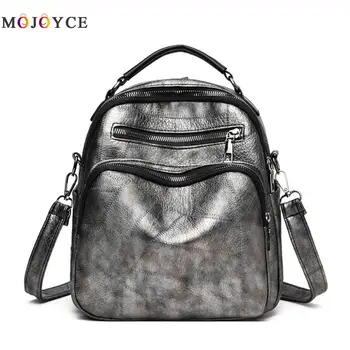 Fashion Ladies Backpacks Small Women School Packs Soft Solid Color PU Leather Backpack
Fashion Ladies Backpacks Small Women School Packs Soft Solid Color PU Leather Backpack