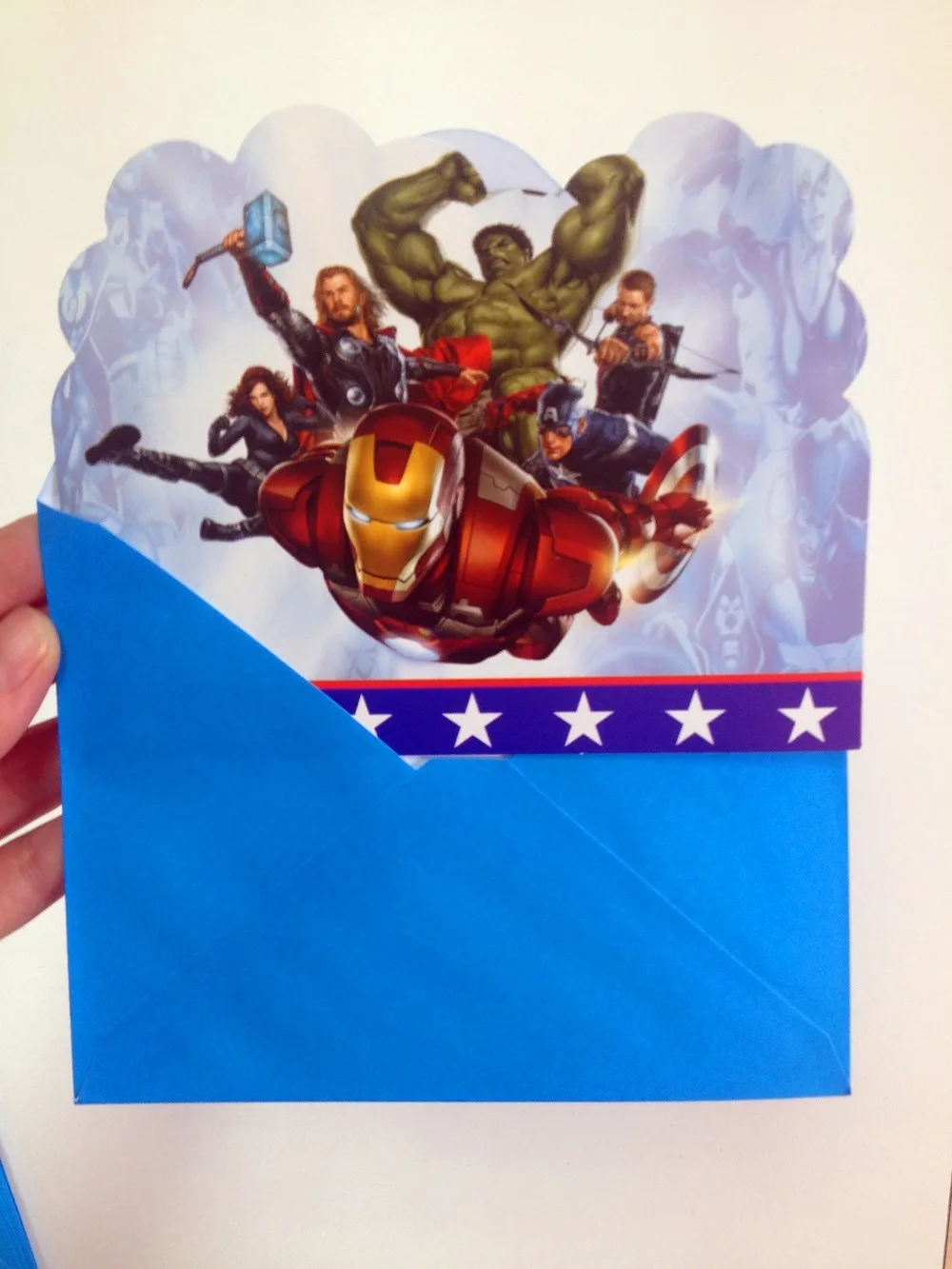 12pc/lot Avengers superhero Superman invitation card children's birthday party supplies decoratons kids festival supplies
12pc/lot Avengers superhero Superman invitation card children's birthday party supplies decoratons kids festival supplies