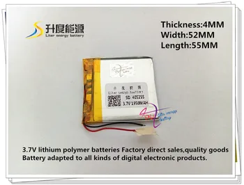 best battery brand 3.7V polymer lithium battery 445255 e-book electronic products MP4 MP5 1950mAH
best battery brand 3.7V polymer lithium battery 445255 e-book electronic products MP4 MP5 1950mAH