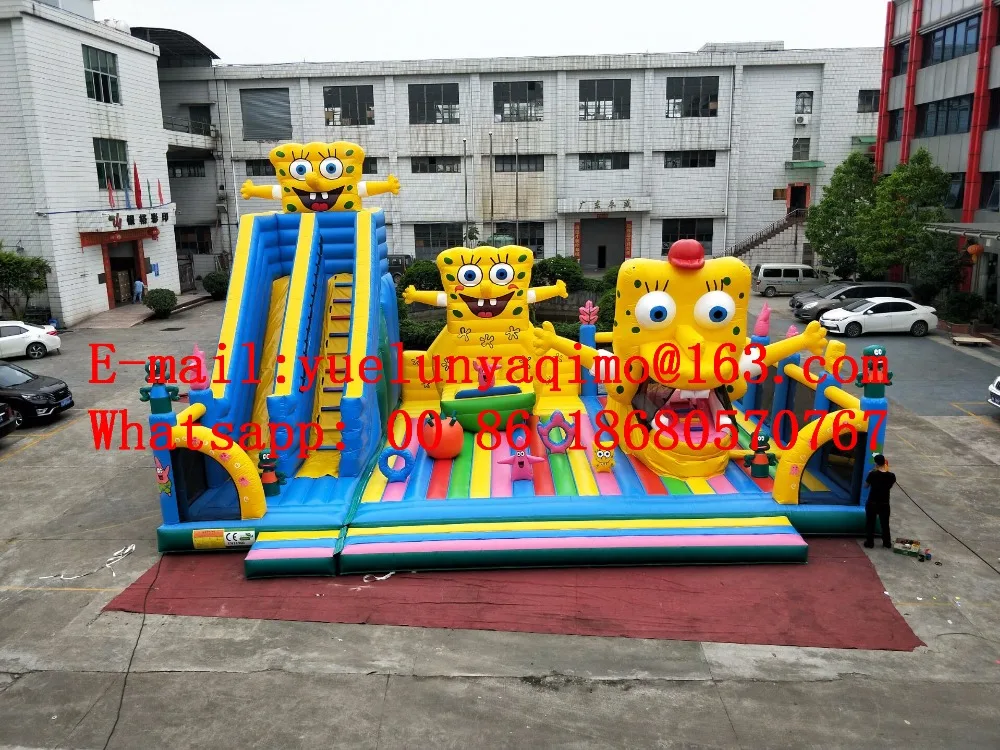 2018 new factory direct inflatable slide inflatable castle inflatable barrier combination large sponge baby trampoline
2018 new factory direct inflatable slide inflatable castle inflatable barrier combination large sponge baby trampoline