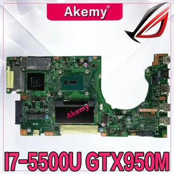 Akemy K501LX Laptop motherboard for ASUS K501LX K501L K501 K501LB Test original mainboard 4G RAM I7-5500U GTX950M
Akemy K501LX Laptop motherboard for ASUS K501LX K501L K501 K501LB Test original mainboard 4G RAM I7-5500U GTX950M