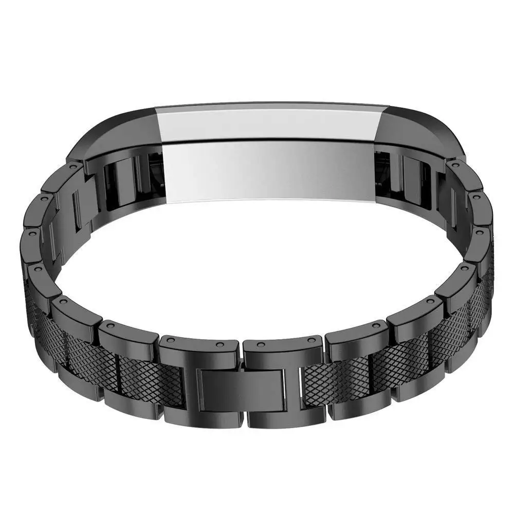 Replacement Pineapple Pattern Stainless Steel for Fitbit Alta HR and Alta  (7)